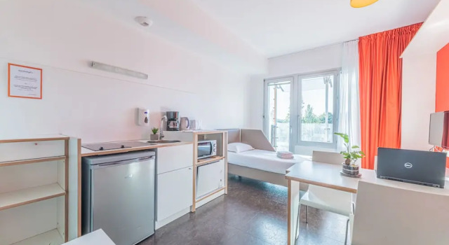 Студия Superior c 1 комнатой Residence Montempo AppartHôtel Lyon Cite Internationale