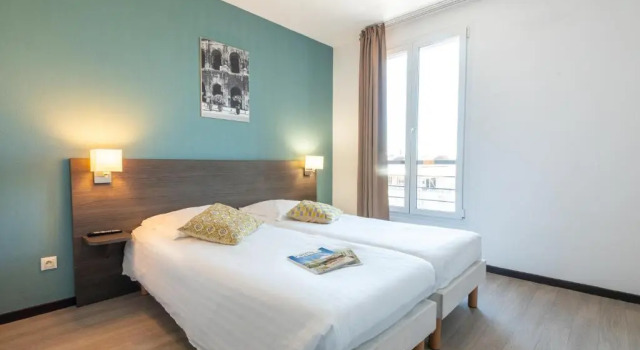 Двухместные апартаменты c 1 комнатой Comfort Aparthotel Nimes Centre