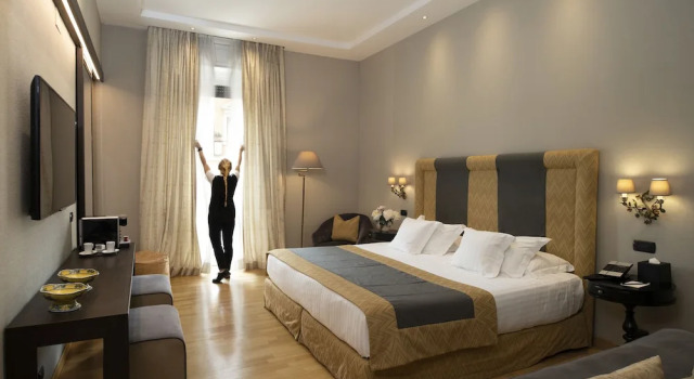 Двухместный номер Deluxe с балконом Alpi Hotel