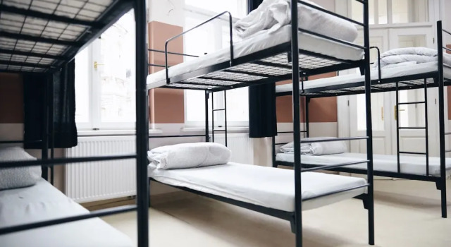 Кровать в общем номере 10 Friends Das Hostel