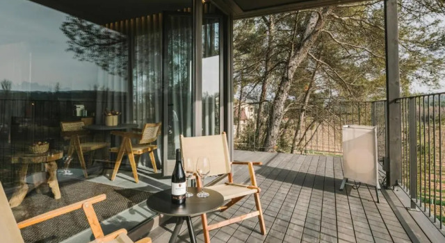 Коттедж с видом на горы Les Cabanes de lOller del Mas