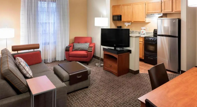 Двухместный люкс с 2 комнатами TownePlace Suites Dallas Las Colinas