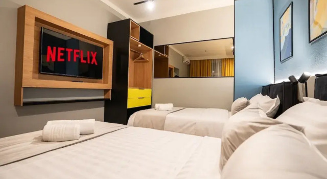 Студия Deluxe с балконом Luxury Apart-Hotel Bucharest