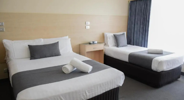 Номер Standard с красивым видом из окна Beachway Motel
