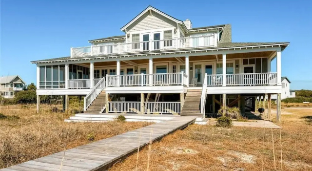 Chirico House 6 Bedroom Holiday Home By Bald Head Island
