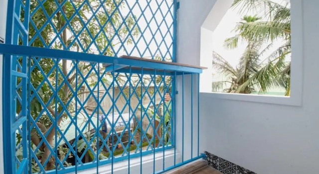 Трёхместный номер Standard с балконом Lazy Bear Villa By The Little Hoi An