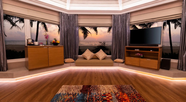 Шале с видом на море Planet Hollywood Beach Resort Goa