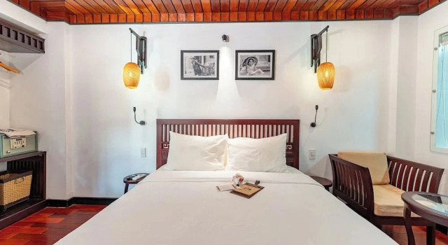 Одноместный номер Deluxe с балконом ANNAM HERITAGE Boutique Hotel & Spa