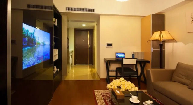 Двухместный номер Standard с видом на реку Waifiden Apartment Pazhou Complex