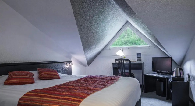 Двухместный номер Economy Мансарда Logis Hôtel Murtel