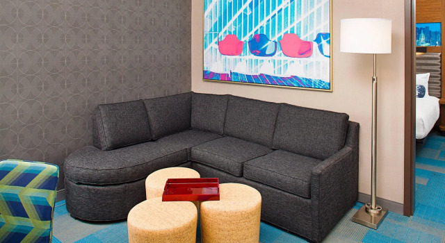Двухместный номер Standard Aloft by Marriott Cleveland Beachwood