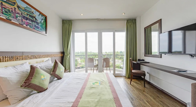 Двухместный номер Superior c 1 комнатой с видом на город Ben Tre Riverside Resort