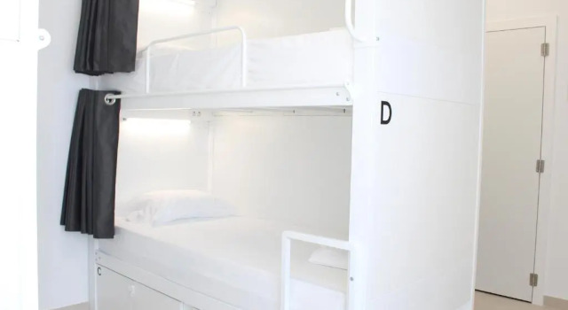 Кровать в общем номере (женский номер) Dunas Hostel & Guesthouse