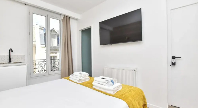 Cosy Bedroom - Tour Eiffel / Champs de Mars, Забронировать Апарт-отель Париж Иль-де-Франс, рядом с Жавель – Андре Ситроен