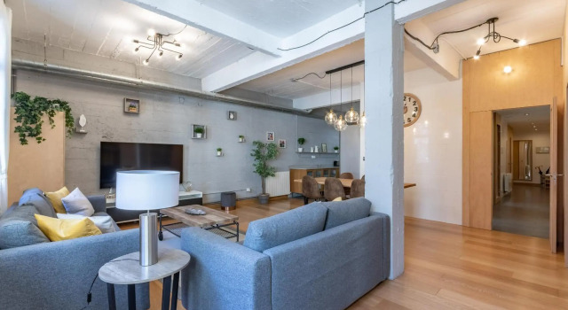 NEW! Lovely 3-Bedroom Loft in Bilbao, Book Hotel Bilbao 