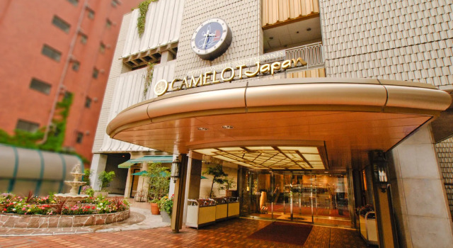 Кровать в общем номере Hotel Yokohama Camelot Japan