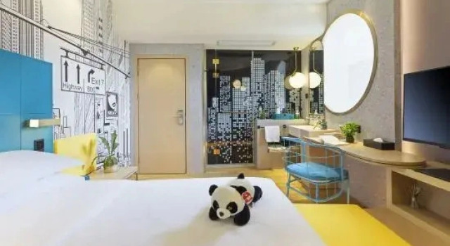 Двухместный семейный люкс Shangjin Perfect Hotel (Chengdu Yulin Wuhou Temple)