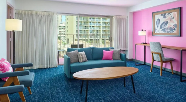 Люкс с 2 комнатами Ilima Hotel