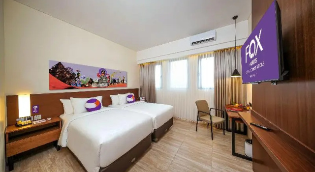 Superior Twin room FOX HARRIS Hotel & Convention Banjarnegara