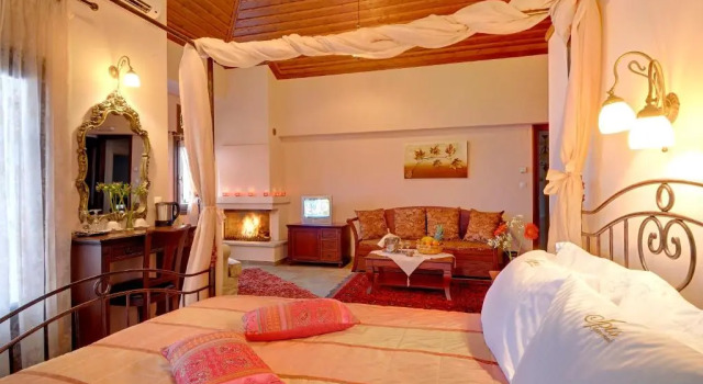 Люкс с панорамным видом Guesthouse Iris