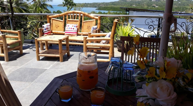 Standardowy pokój z widokiem na morze Verano Guest House Bohol