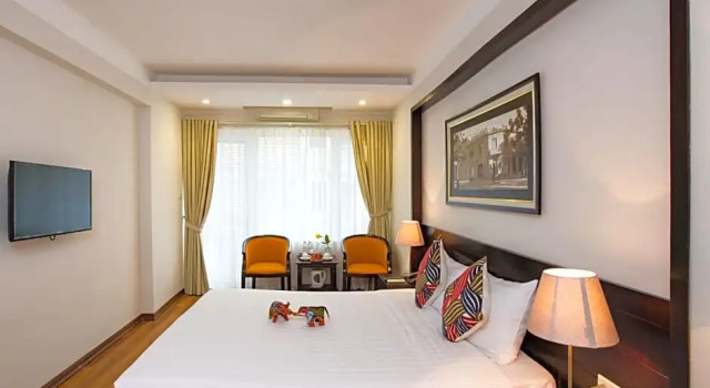 Номер Standard с видом на город Thang Long Espana Hotel