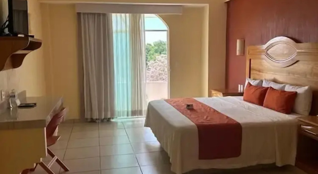 Двухместный номер Standard с балконом и с красивым видом из окна Casa Danna Huatulco