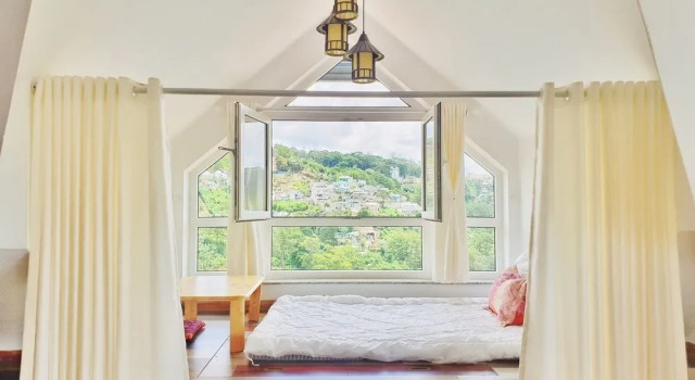 Private Vacation Home Avila, Забронировать Отель Отели Далата с парковкой, рядом с Thien Vuong Pagoda, Парковка