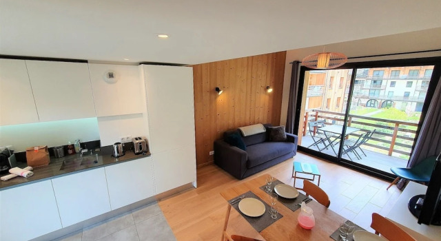 La Cordée - Charmant Appartement 4 Personnes, Book Lejlighed Hoteller i Rhône-Alps med parkering, Parkering