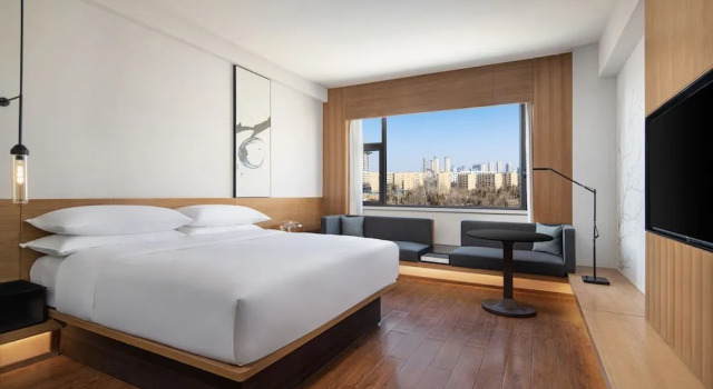 Двухместный номер Standard с видом на сад Fairfield by Marriott Baiyin Downtown
