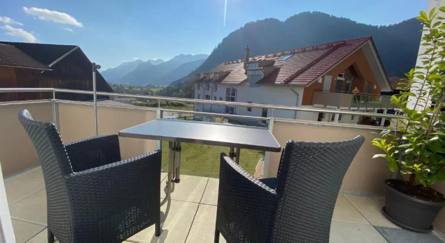 Студия с видом на горы VitAllgäu-Neues Studio mit Königscard
