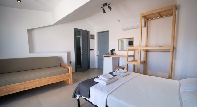 Standardní Třílůžkový pokoj s balkonem Isik Apart Datca