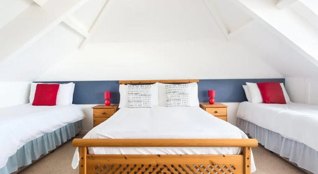 Standaard Familie kamer uitzicht op zee Beach House