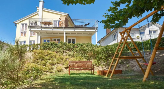 Апартаменты Villa Sommerwind - WG 02 mit Terrasse, Kamin und Sauna