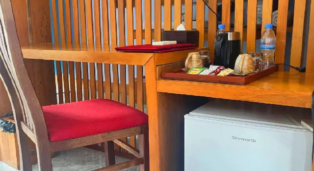 Двухместный номер Deluxe с балконом и с видом на бассейн Cheata Residence