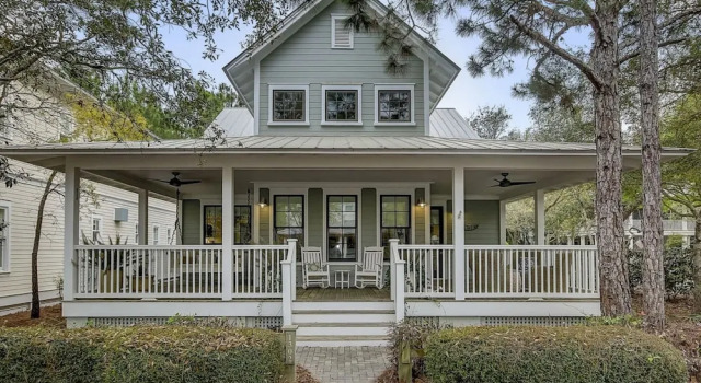 Golf Cart Screened-in Porch & Grill Station Close To Camp Watercolor 4 Bedroom Home by RedAwning