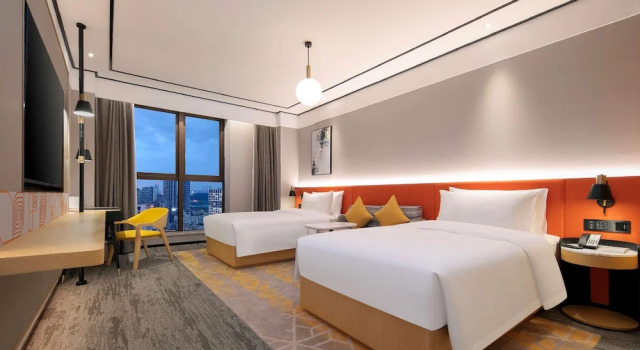 Четырёхместный номер Business Hilton Garden Inn Changsha Yuelu