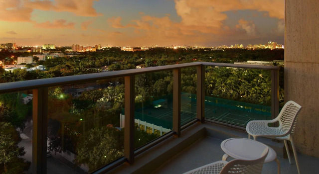 Четырёхместный номер Standard Courtyard Miami Coconut Grove