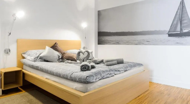Apartament Blue i Grey na Klifie, Забронировать Апартаменты/квартира Апартаменты Kolobrzeg Region, Апартаменты/квартира
