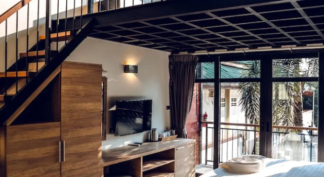 Номер Deluxe Дуплекс с балконом 15 Palms Beach Resort