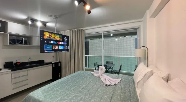 Апартаменты Comfort RN Studio Premium 412 - Frente Mar
