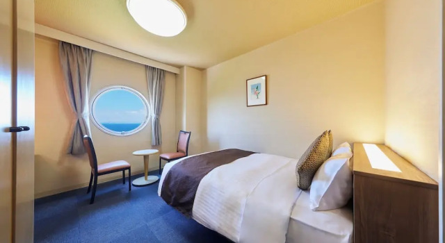 Двухместный номер Standard с видом на океан KAMENOI HOTEL Awajishima