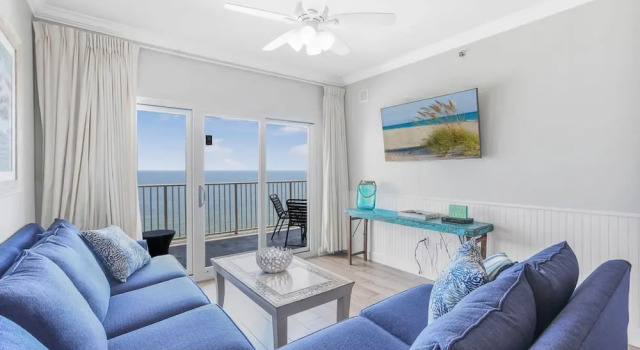 Seawind 1208 Beach Front Zero Entry Pool, Забронировать Апартаменты/квартира Галф-Шорс Alabama Gulf, рядом с Парк аттракционов Waterville USA