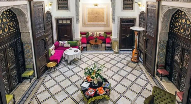 2 bedrooms appartement with city view and garden at Fes