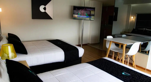 Четырёхместный номер Standard Hotel Contadero Suites y Villas