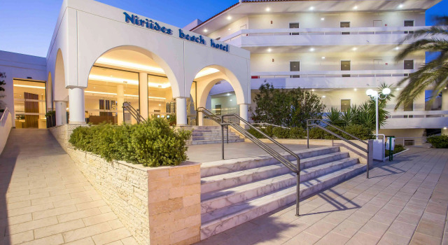 Niriides Hotel, Забронировать Отель Отели Колимпиа с парковкой, Парковка