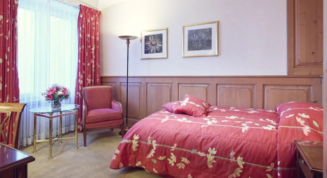 Classic Village Side Single room Kulm Hotel St. Moritz