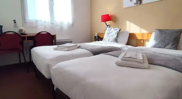 Двухместный номер Comfort Le 120 - Groupe Logis Hotels - Ex Auberge la Terrasse