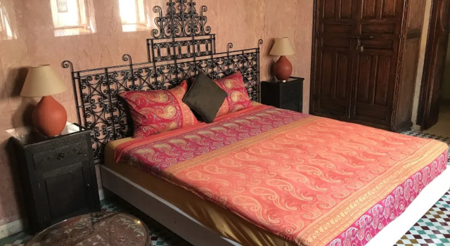 Номер Deluxe с видом на внутренний двор Riad Aventurine