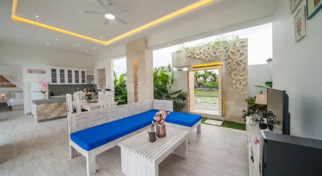 Villa Tirta Padi 3, Ubud, Rezervovat Vila Hotely v Bali se snídaní, Snídaně